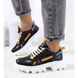 Schwarze Bernier-Sneaker für Damen 1