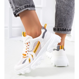 Weiße Turnschuhe für Damen von Bernier 3