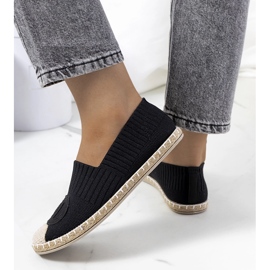 Schwarze Damen-Espadrilles von Dean 1