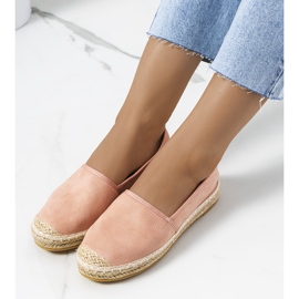 Rosafarbene Damen-Espadrilles von Bibiana 1