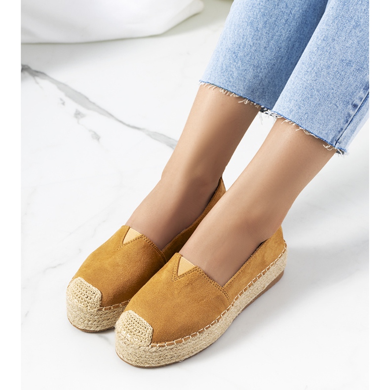 Rhianne braune Espadrilles für Damen beige 1