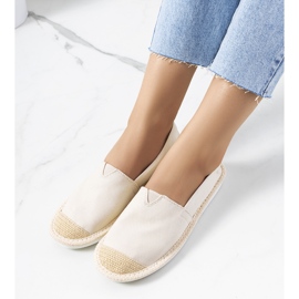 Beige Espadrilles für Damen von Tanner 1