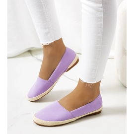 Violette Damen-Espadrilles von Lyndsey lila 1