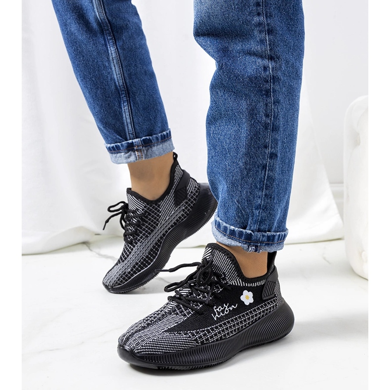 Sportliche Turnschuhe für Damen von Molema in Schwarz 1