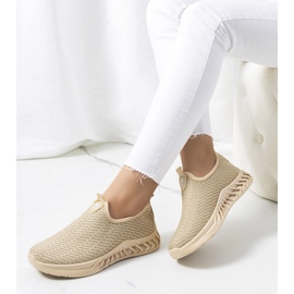 Beige Sportschuhe Alida 1