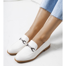 Lederschuhe ecru Prins weiß naturfarben 1