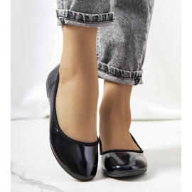 Schwarze Ballerinas von Orenda für Damen 1