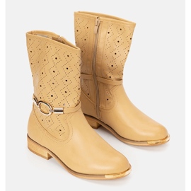 Valley beige Kinderstiefel 1