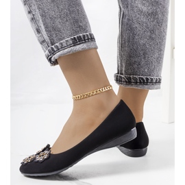 Schwarze Ballerinas für Damen Rolla 1