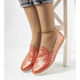 Rote Loafer für Damen von Girvan 1