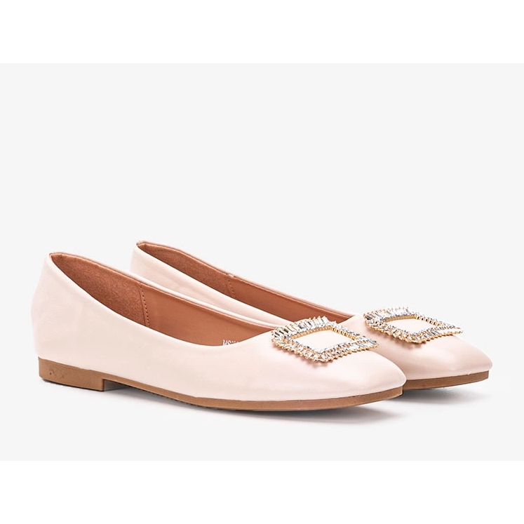 Rhonda beige Ballerinas 1
