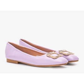 Rhondas lila Ballerinas 1