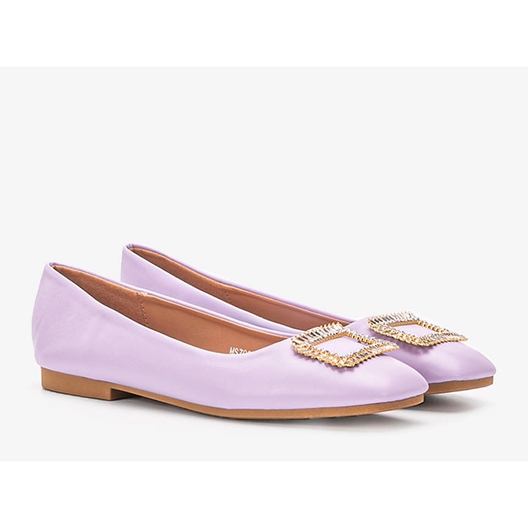 Rhondas lila Ballerinas 1