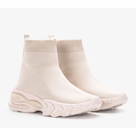 Beige Woodson Knöchelturnschuhe 1