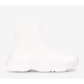 Terica weiße hohe Turnschuhe 1