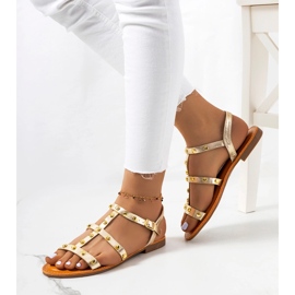 Sandalen in Gold-Metallic in Somerset golden 1