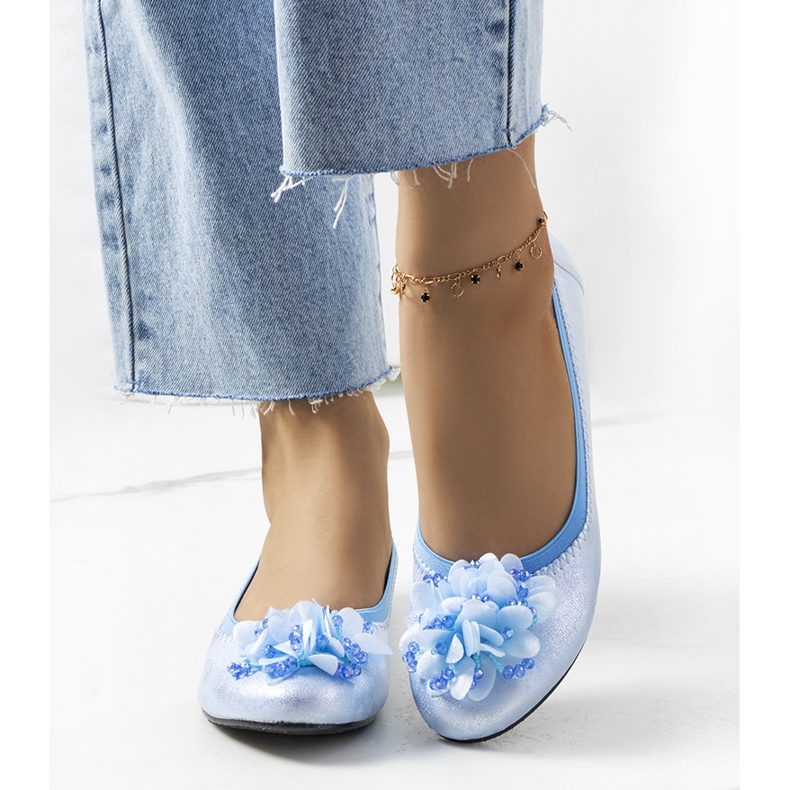 Duff-Ballerinas in Blaumetallic 1