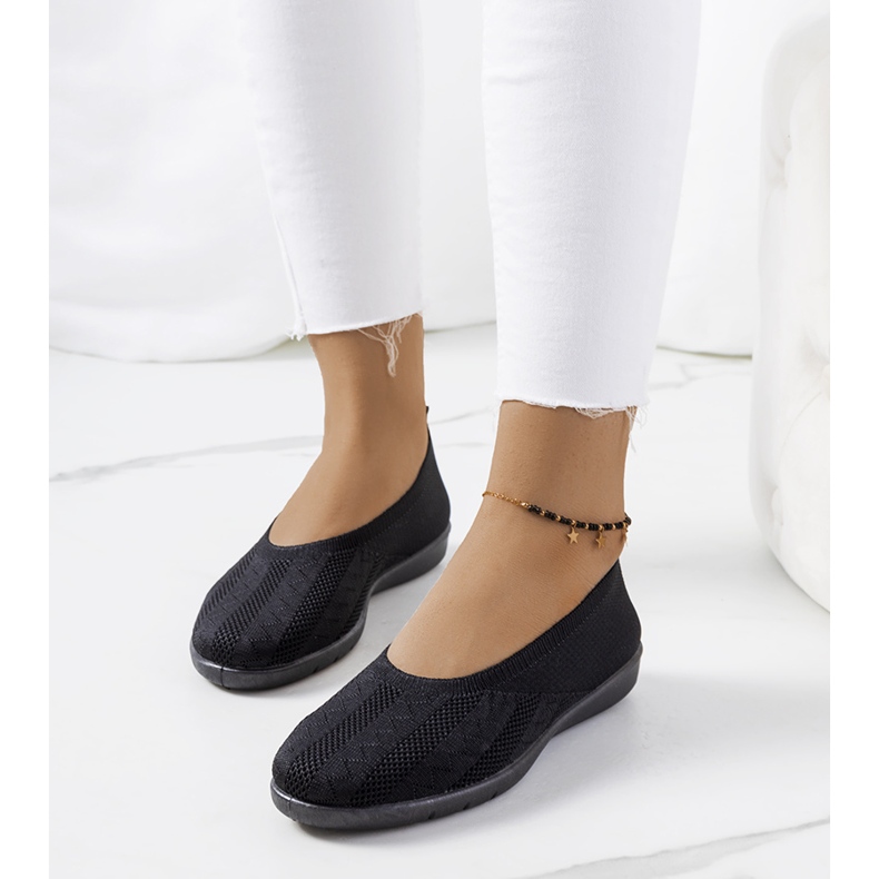 Schwarze Virpi-Sneaker für Damen 1