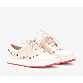 BM Beige Turnschuhe für Kinder von Rinna 1