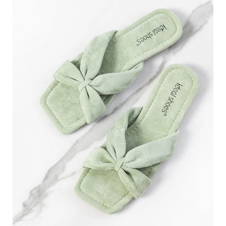 Grüne Hausschuhe für Damen von Howse 1