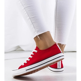 Klassisch roter Damen-Sneaker von Kolind 2