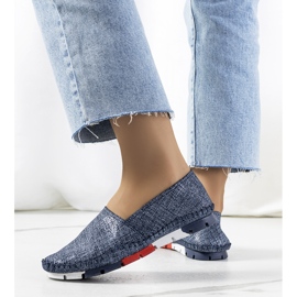 BM Marineblaue Loafer von Lulu navy blau 1