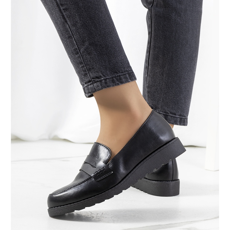 Schwarze Fagne Damenschuhe 1