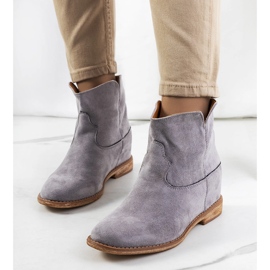 Graue Stiefeletten von Zoki 1