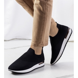 Schwarze Atlanta-Turnschuhe 1