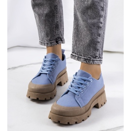 Blaue Damenschuhe von Maryland 1