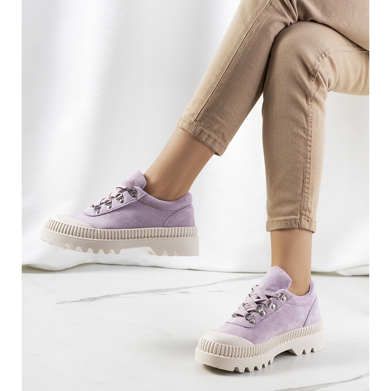 Lila Damenschuhe violett 1