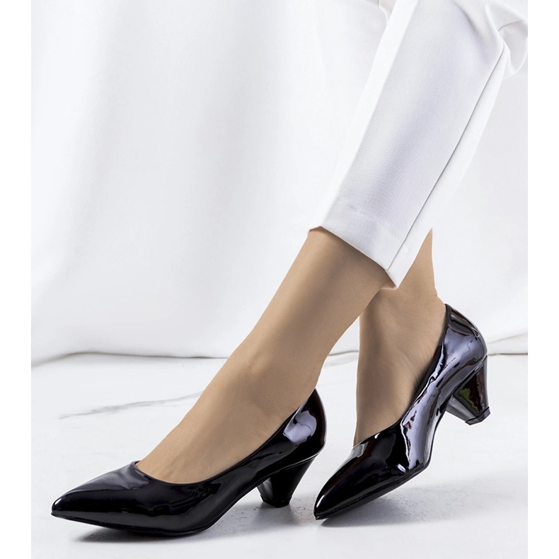 Schwarze Holbeck-Pumps 1