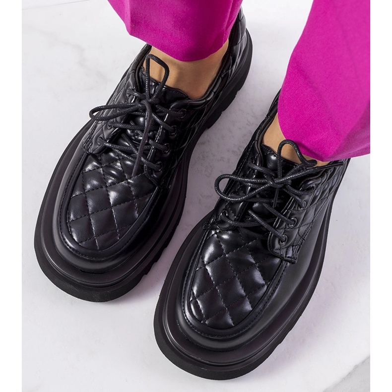 Godins schwarze Oxford-Schuhe 1