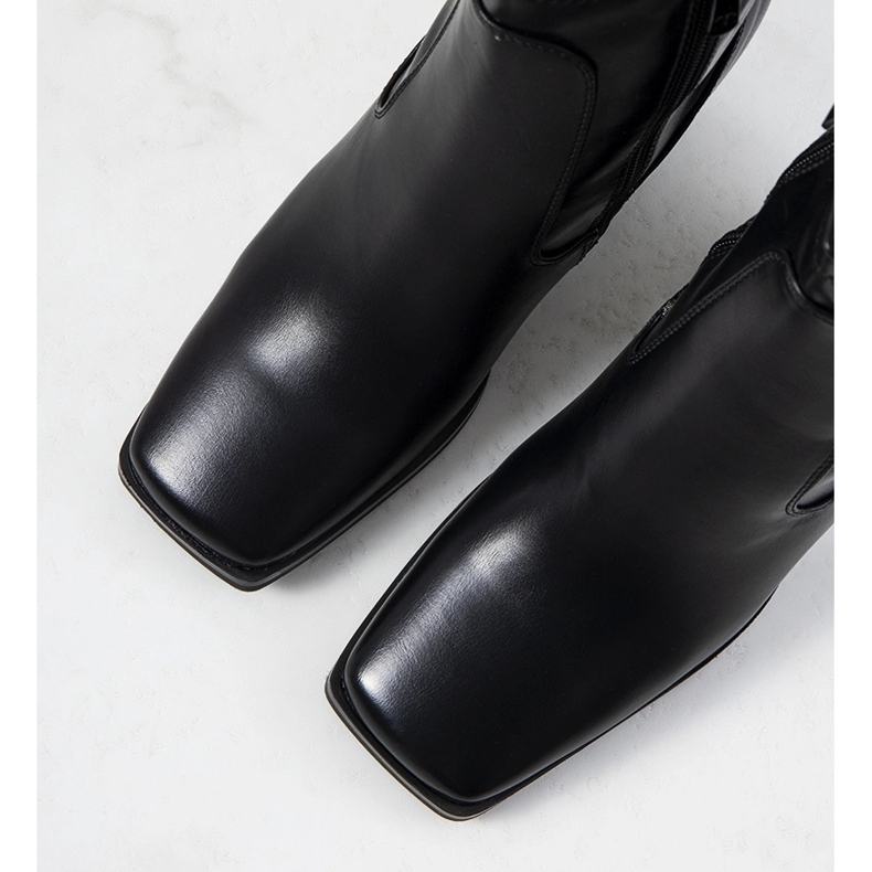 Schwarze Panucci High Heels 2