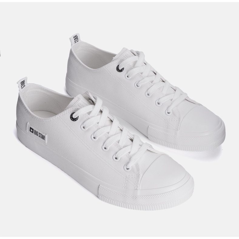 Weiße Herrenturnschuhe Big Star KK174006 1