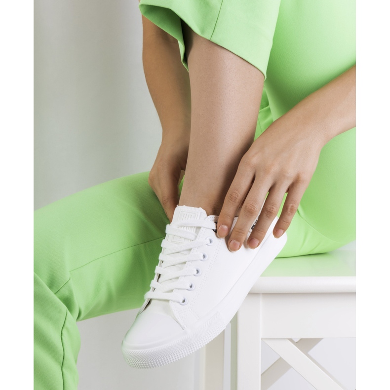 Weiße Turnschuhe Big Star KK274010 1