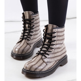 Graue Damenstiefel von Norte 1