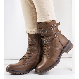 Menez brauner Wanderschuh für Damen 1