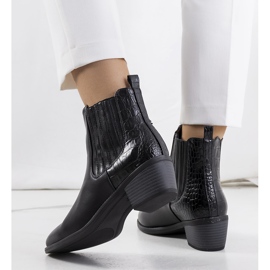 Schwarze Furtado High Heels 1