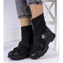 Schwarze Saker-Sneakers 1