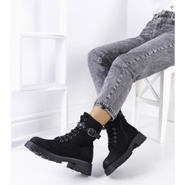 Schwarze Narnclaedra-Stiefel 1