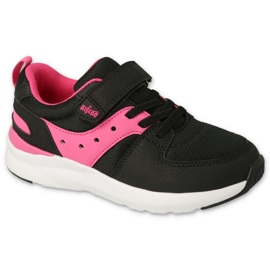 Befado Jugendsportschuhe 516Q154 schwarz und rosa 2