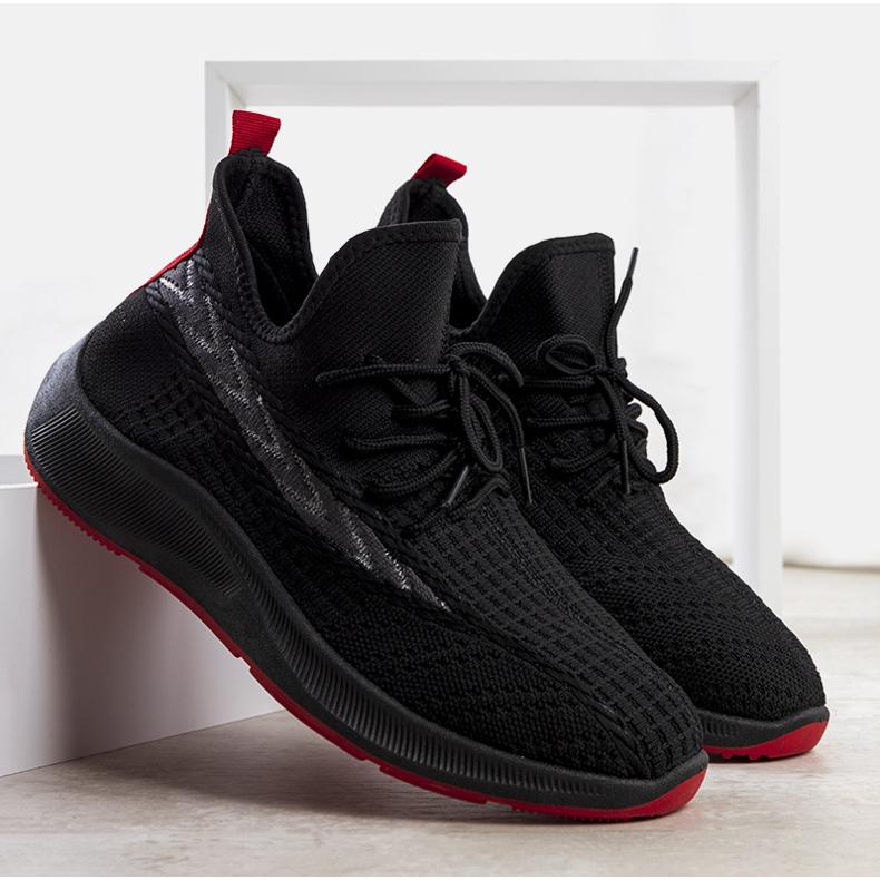 Schwarze Liam-Turnschuhe 1