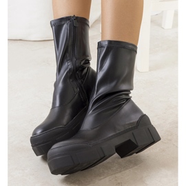 Schwarze Darlen-Stiefel für Damen 1