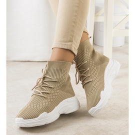 Dowden beige Socken 1