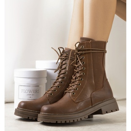 PA1 Braune Damenstiefel von Bromley 1