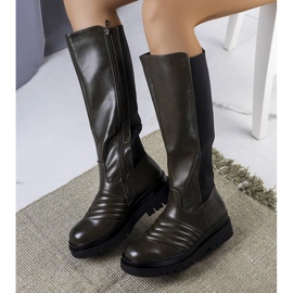 Grüne Calliope-Stiefel 1