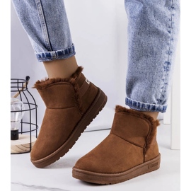 Big Star Braune Schneestiefel mit Fell KK274620-802 1