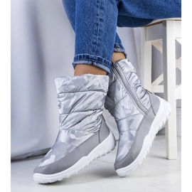 Big Star Graue Schneestiefel KK274600 mehrfarbig 1