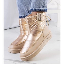 Big Star Goldene Schneestiefel II274121 beige 1